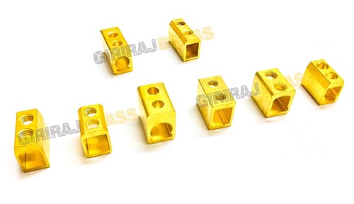 Brass Terminal Block, for Electronic Connectors, Electronic Use, Feature : Electrical Porcelain, Four Times Stronger