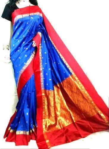 Banaras Satan Patta Saree