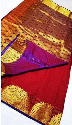 Machine Made Plain Art Silk Saree, Occasion : Party Wear