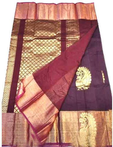 Pure Kora Cotton Silk Saree, Occasion : Party Wear