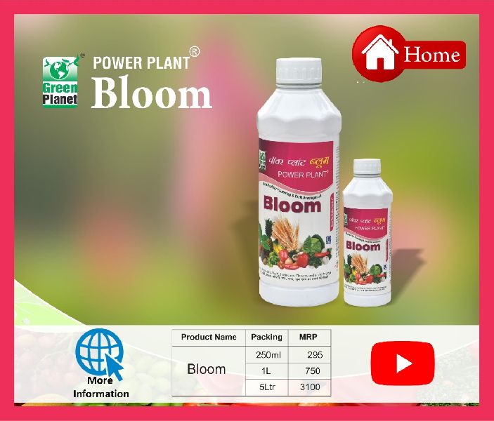 Bloom Plant Growth Promoter, Purity : 100%