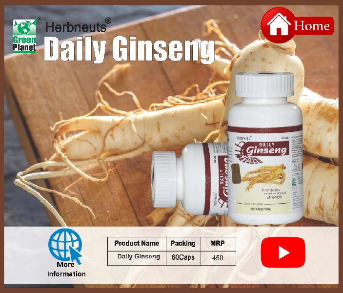 Herbnuets Daily Ginseng Capsules