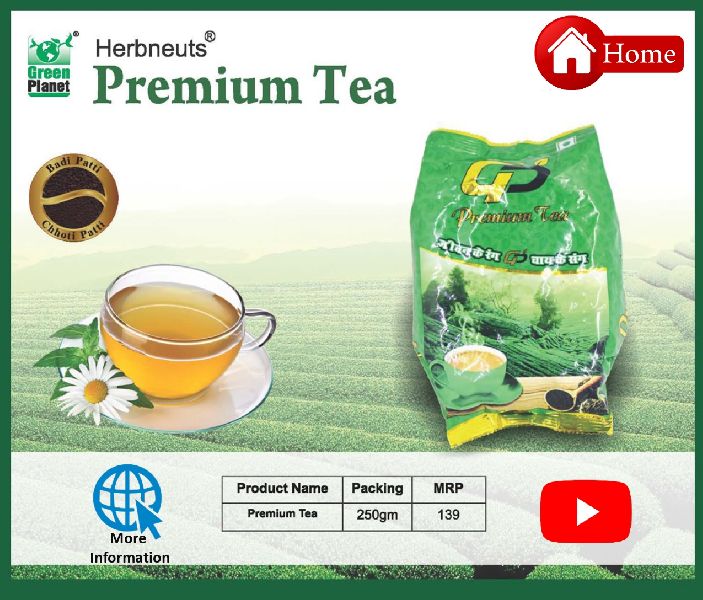 Herbnuets Organic premium tea, Certification : FSSAI Certified