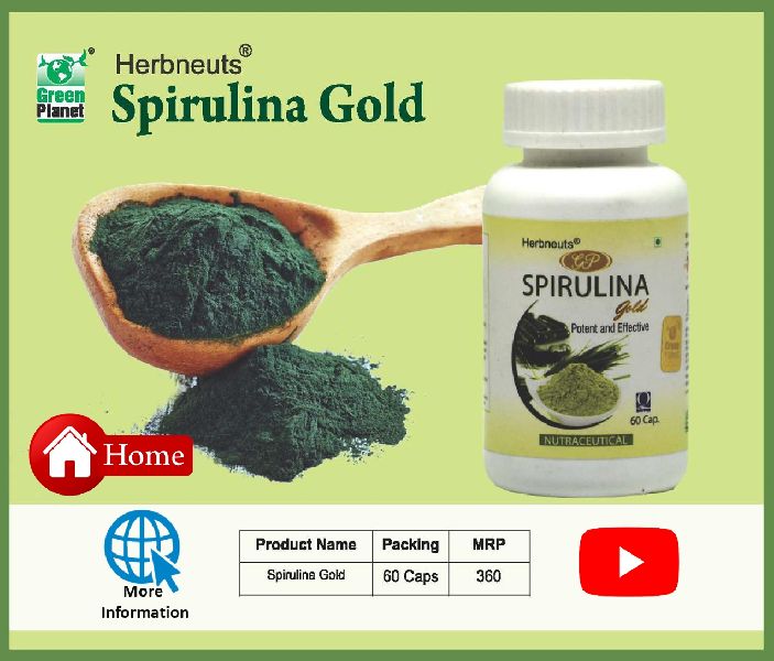 Spirulina Gold Capsules