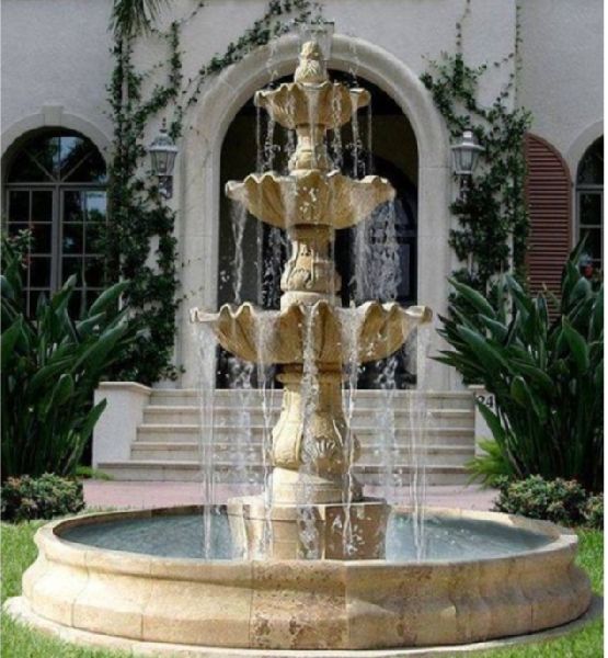Outdoor Stone Fountain