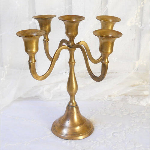 Virasat Brass Candle Stand