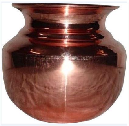 Polished Copper Lota, for Pooja, Style : Antique