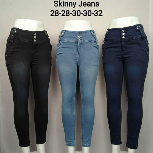 Ladies Skinny Jeans, Pattern : Plain at Best Price in Moradabad ...