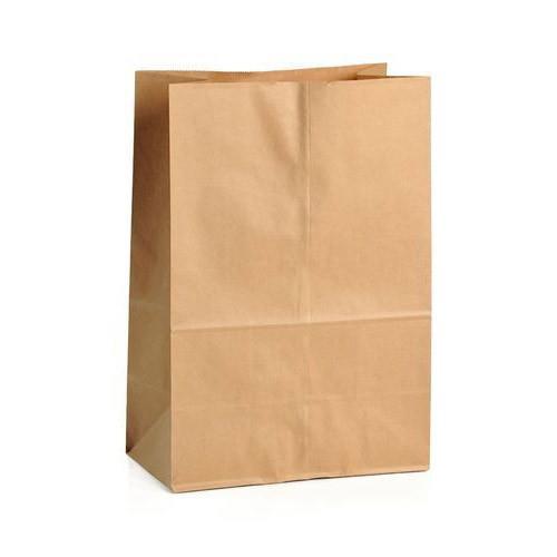 Kraft Paper Bag without Handle, Pattern Plain by SSV Enterprises from