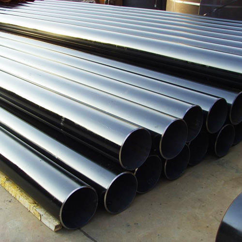 Polished ERW Black Steel Pipe, for Automobile Industry, Bus Body Building, Feature : High Strength