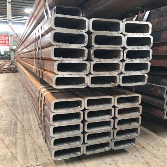 Black Rectangular Polished Pre Galvanized Hollow Section, for Constructional, Dimension : 900-1000mm