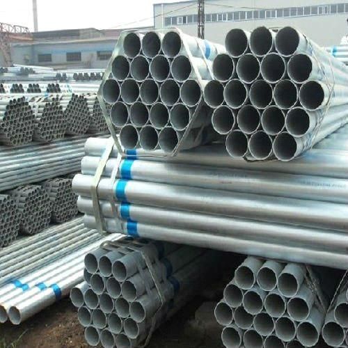 Round Pre Galvanized Steel Pipe, For Industrial, Grade : BS, DIN