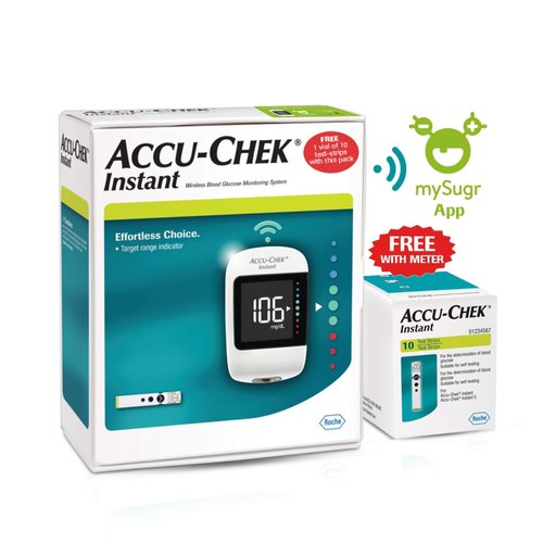 Accu Chek Instant Glucometer, Feature : Accuracy, Light Weight