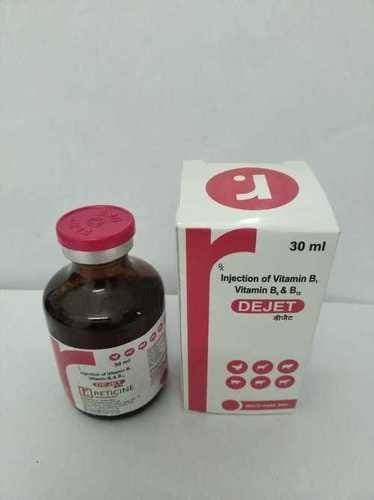 VITAMIN B1 IP 100MG, VITAMIN B6 IP 100MG, VITAMIN B12 IP 1000MCG/2ML (30ML) INJ.