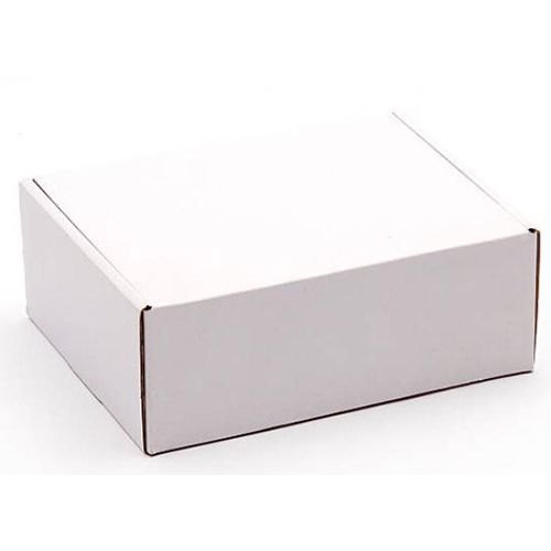Plain Cardboard Die Cut Shipping Box, Color : White