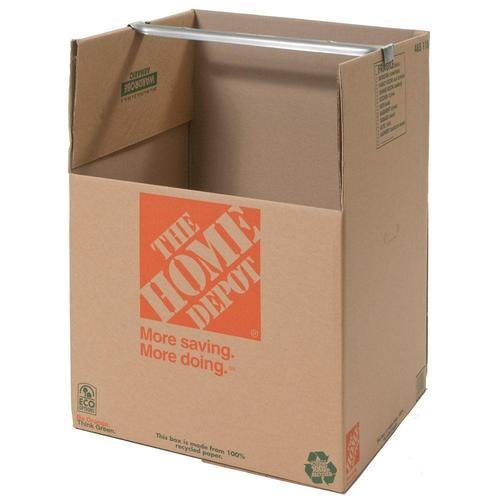 Rectangular Cardboard Wardrobe Moving Box, for Packaging, Color : Brown