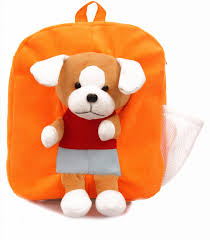 Soft Toy Dressy Dog Bag, for Baby Playing, Technics : Handmade