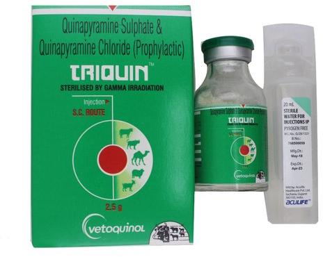 Triquin 2.5g injection, Packaging Type : BOX