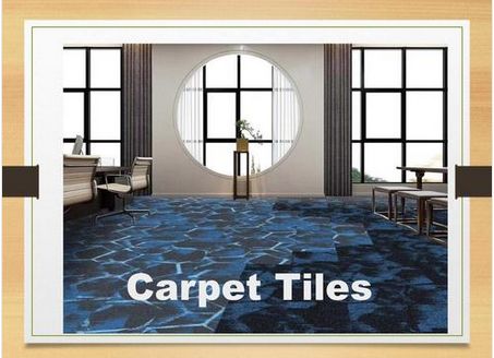 Printed Polyester Carpet Tiles, Size : 10x5inch, 15x7inch, 19x9inch