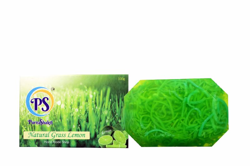 Purna Shakti Grass Lemon Soap