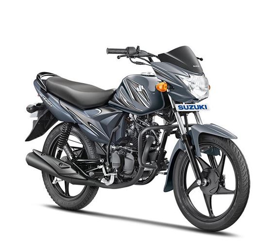Suzuki Hayate 110CC Motorcycle &amp;ndash; Grey
