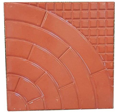 Concrete Chequered Tiles