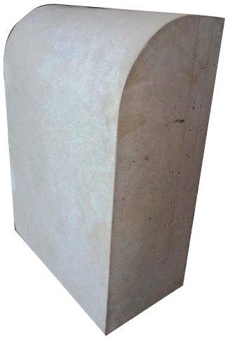 Round Concrete Kerb Stone, Color : Grey