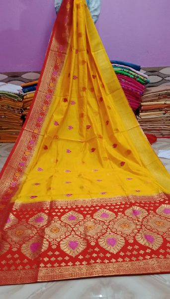Printed bangalore silk sarees, Technics : Machine Made