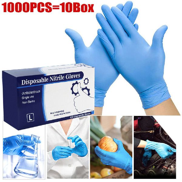 single use medical examination vinyl gloves