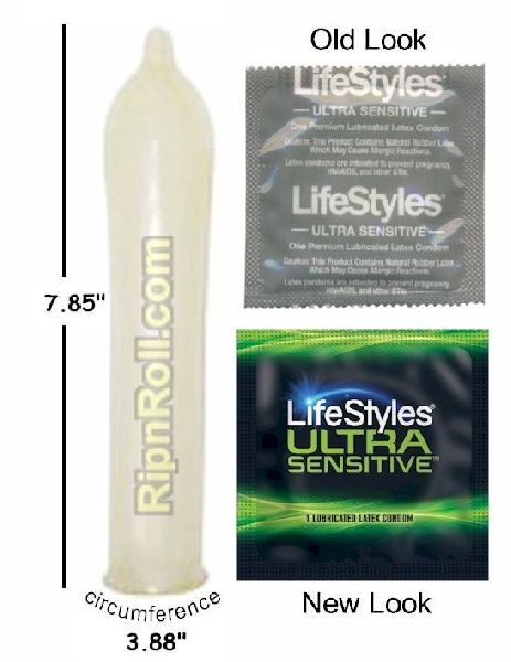 Ultra Sensitive Lubricated Latex Condoms