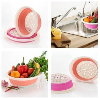 Round Plastic Fruit & Vegetable Basket, for Kitchen Use, Size : Multisize