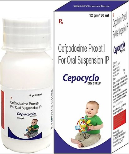 Cepocyclo Dry Syrup, for Clinical, Packaging Size : 30 ML