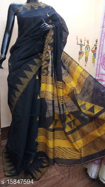 New Collection Linen Saree Under 500 Cotton Silk Saree Collection Women's  Sarees
