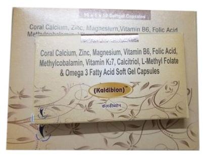 Coral Calcium Zinc Magnesium Vitamin B6 Folic Acid Methylcobalamin Capsules