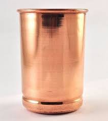 Copper glass, Shape : Round