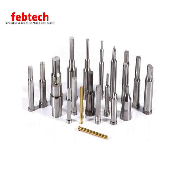 Polished Stainless-steel Core Pins, Color : Grey