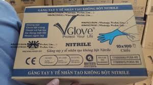 Nitrile Health Care Supplements XL, XXL, Brand Name : V GLOVES