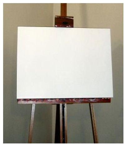 Artist Canvas, Color : White