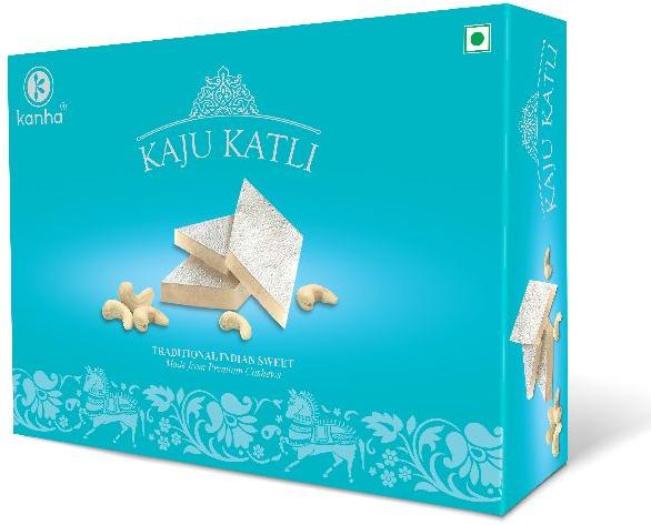 Kanha Soft Kaju Katli Burfi, Feature : Easy To Digest, Hygienically Processed