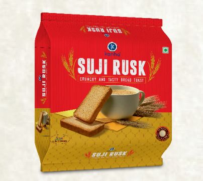 Kanha Crunchy Suji Rusk, for Breakfast Use, Packaging Size : 300gm