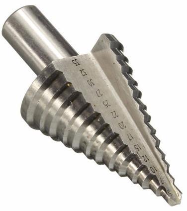 High Speed Steel HSS Step Drills, Length : 30-60 mm