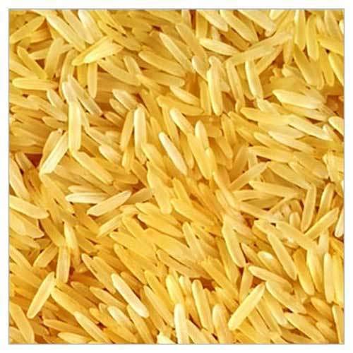 Organic Golden Sella Basmati Rice, Packaging Size : 20kg, 25kg