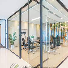 Demountable Glass Partition