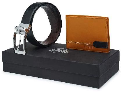 Apsis Wallet And Belt Gift Set Combo