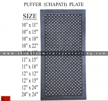 Cast Iron Chapati Puffer Plate