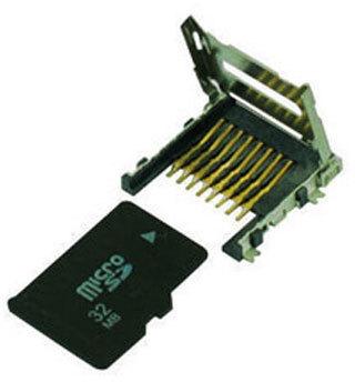 Memory Card Socket, Rated Voltage : 20 V