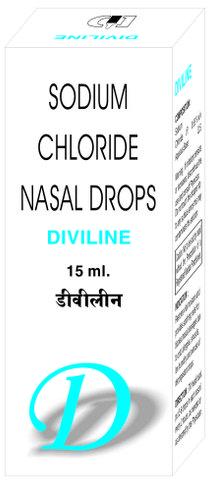 Sodium Chloride Nasal Drops, Packaging Size : 15 ml