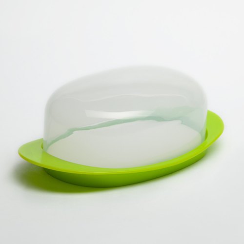 Polypropylene Butter Dish, Shape : Oval