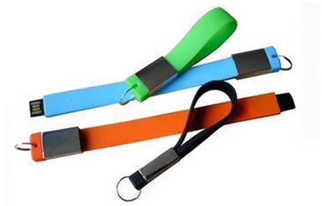 Plastic Wrist Band Pen Drive, Color : Multiple colors