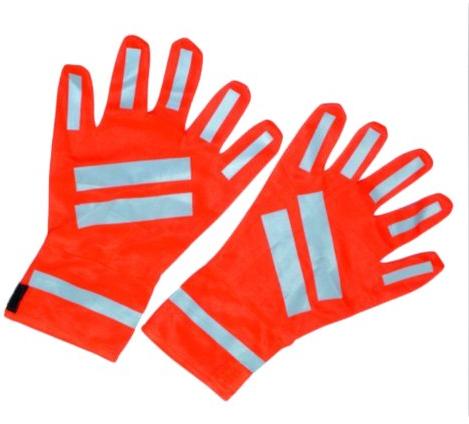 Reflective Safety Gloves, Size : Free Size